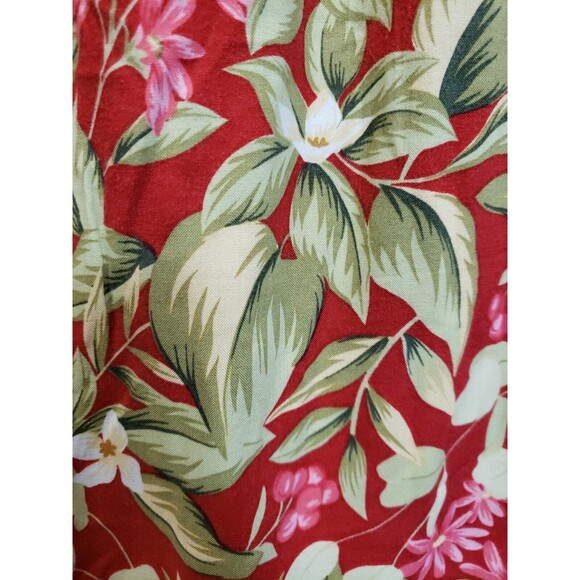 Requirements A-Line Skirt Size 12 Multicolored Floral Elastic Waist Polyester - Picture 4 of 7